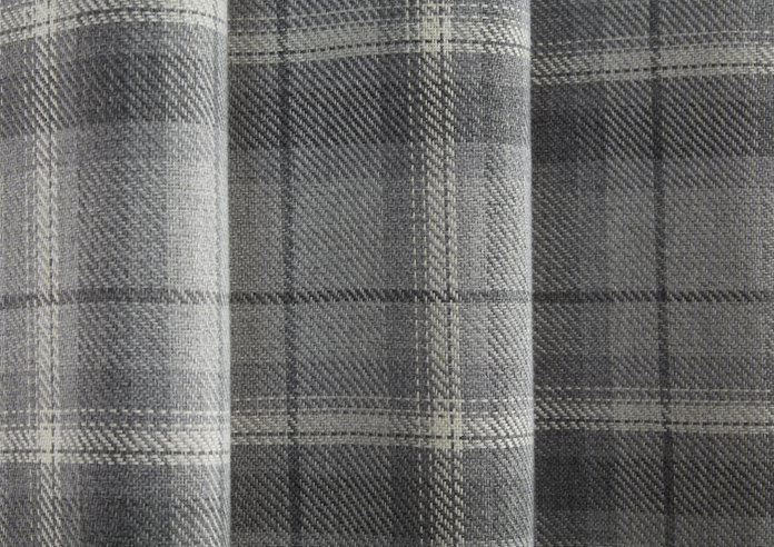 Carnoustie (Blackout) Eyelet, Grey - Ready Made Curtains - Image 5